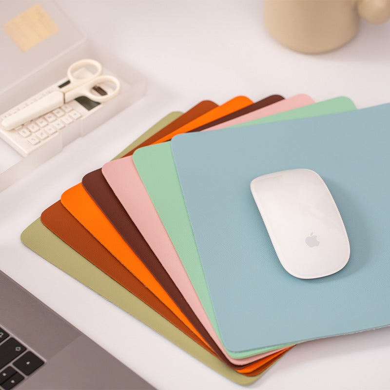 JUZILINK Leather Computer Mouse Pad
