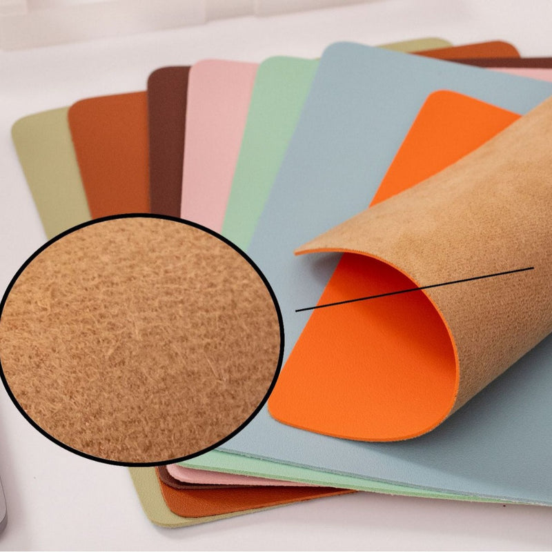 JUZILINK Leather Computer Mouse Pad