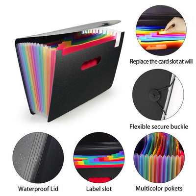WANMEI Expanding Organizer File Folder