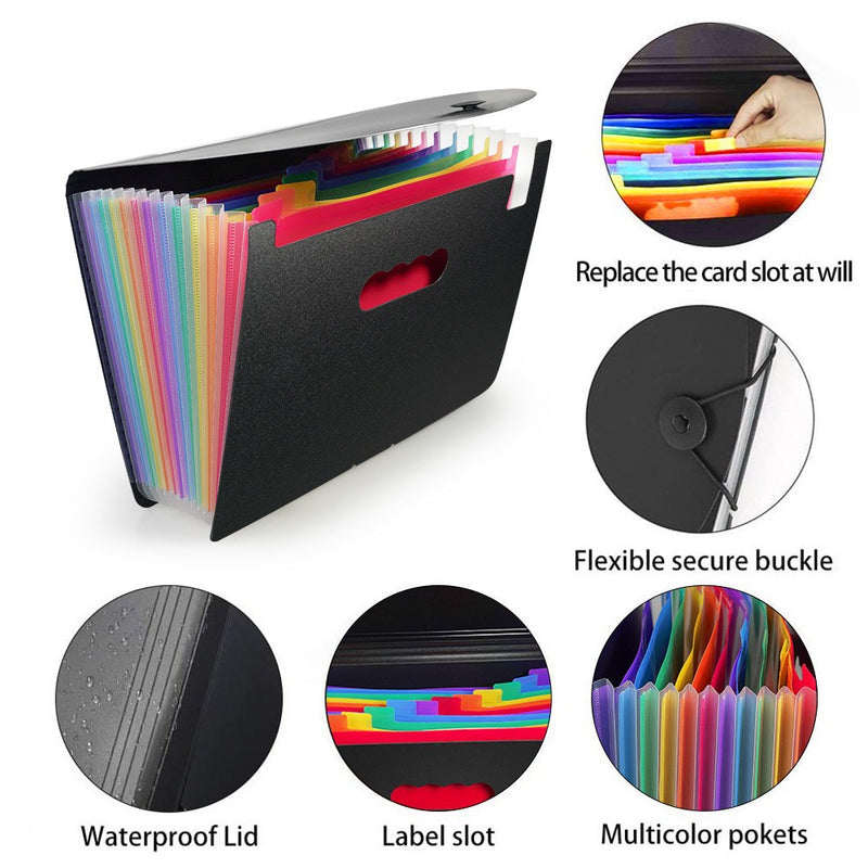 WANMEI Expanding Organizer File Folder