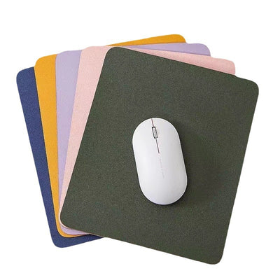 JUZILINK Leather Computer Mouse Pad