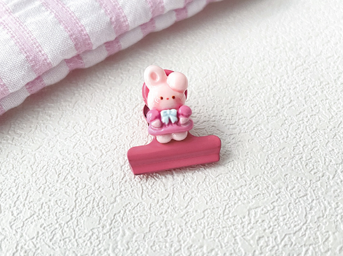 WANLI Cute cartoon metal clip