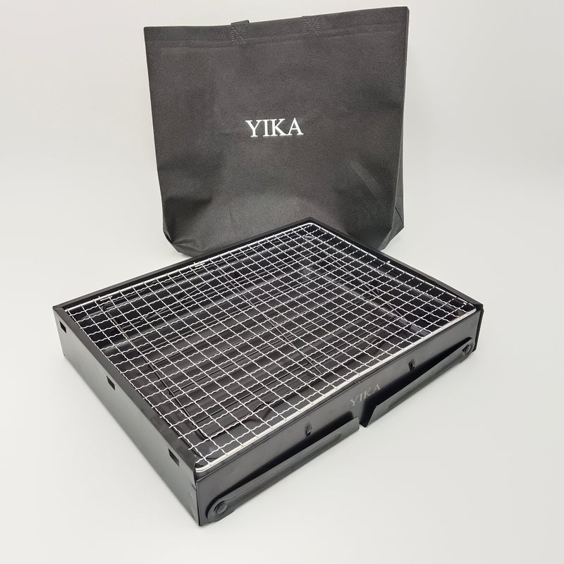 Yika® Thickened foldable portable camping grill