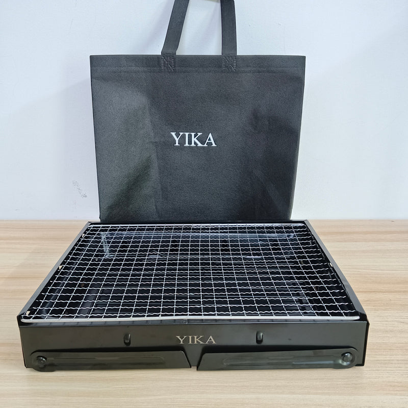 Yika® Thickened foldable portable camping grill
