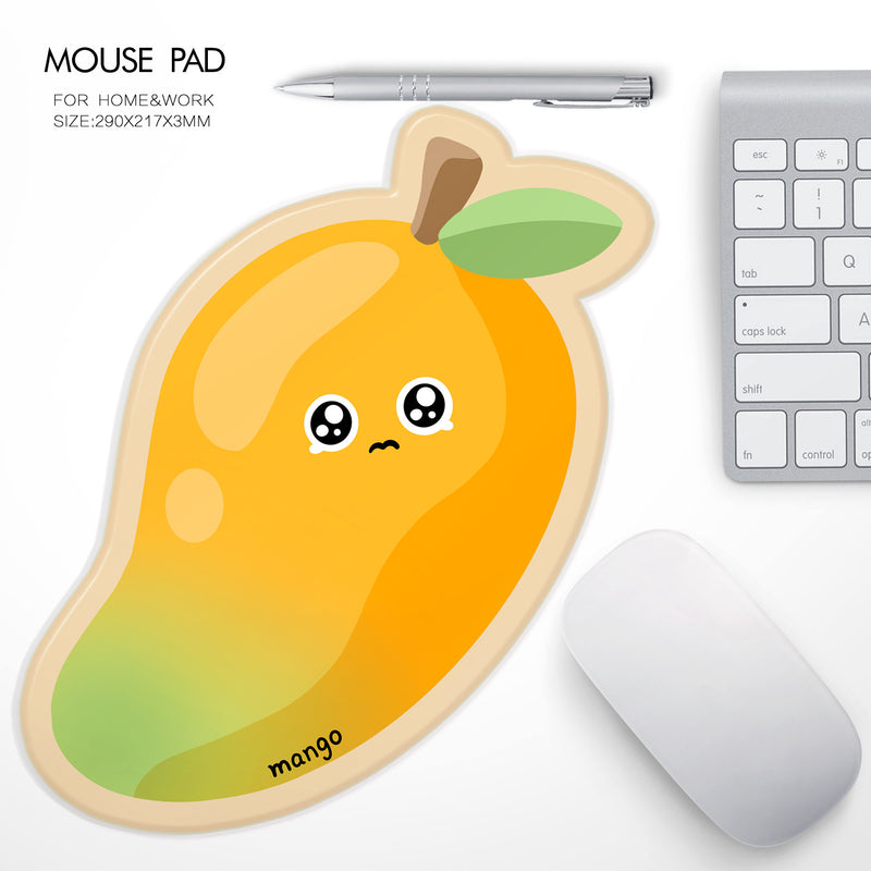 LEQEE Cartoon shaped fruit mouse pad office mouse pad