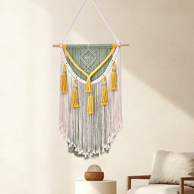 ETERNAL MOMENT Bohemian Handwoven Tapestry