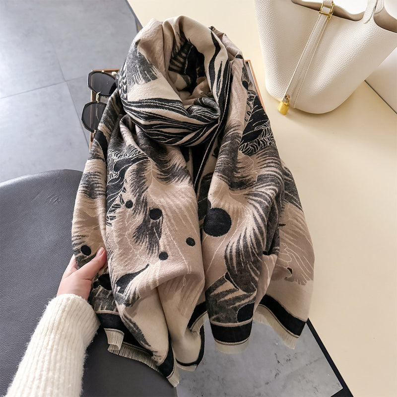 Yika Jacquard Scarf