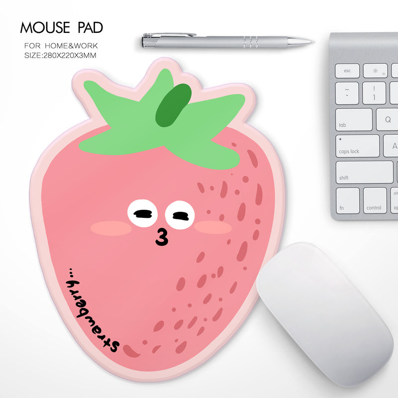 LEQEE Cartoon shaped fruit mouse pad office mouse pad