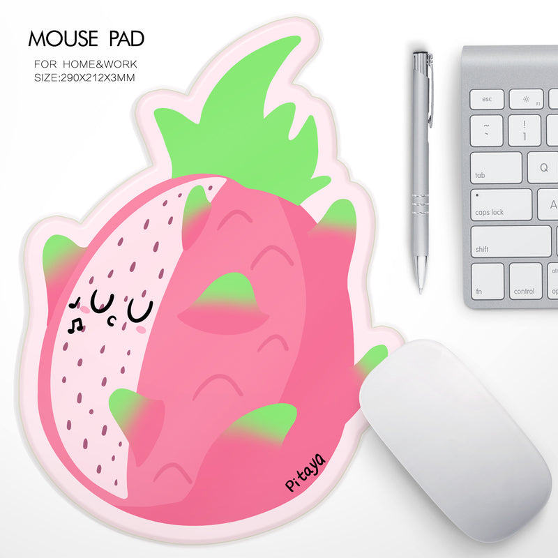 LEQEE Cartoon shaped fruit mouse pad office mouse pad