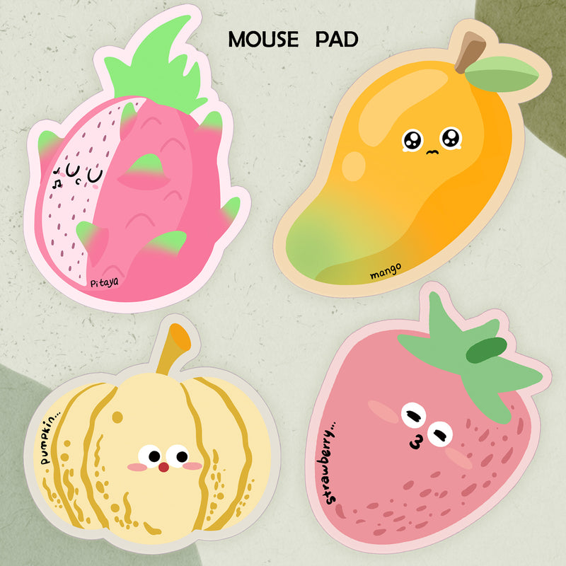 LEQEE Cartoon shaped fruit mouse pad office mouse pad