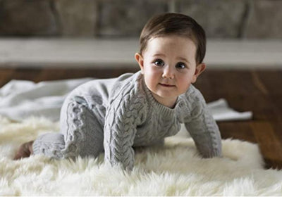 Babybird® Cable Knit Thermal Layettes