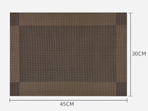 Yika® Nordic style square table mat