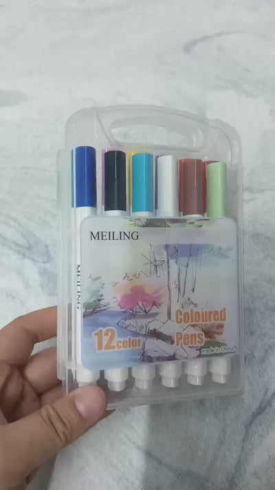 MEILING® Colored Marker Pens Set