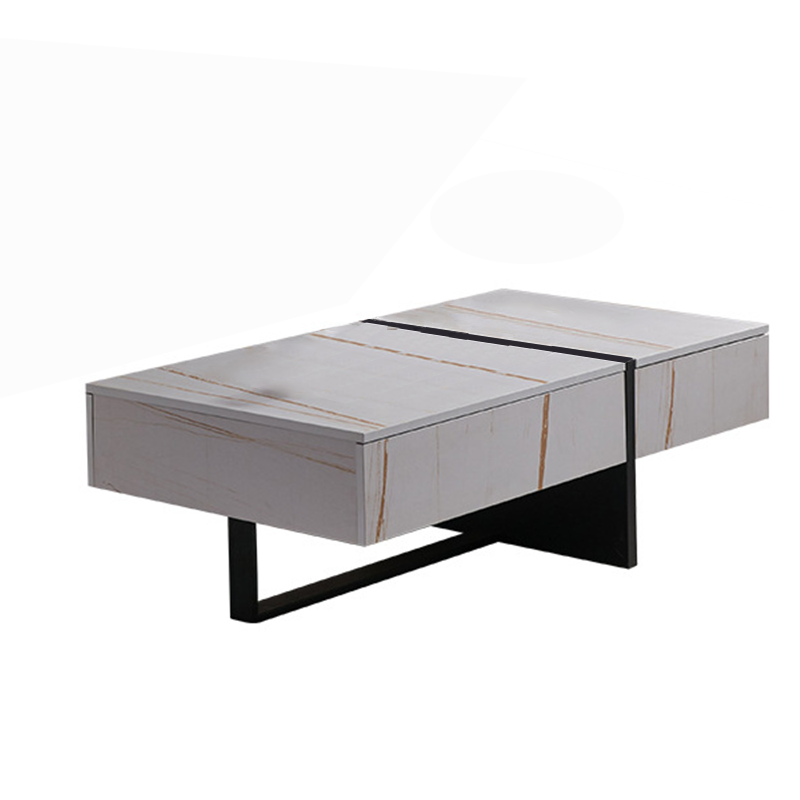 Orte White Melamine Coffee Table 51.18"D