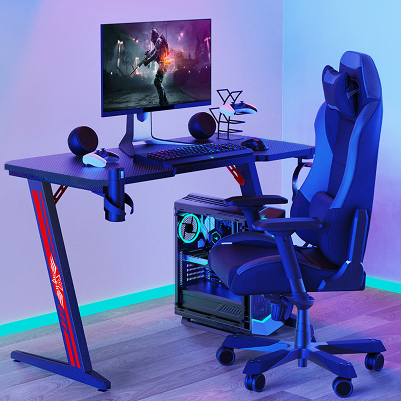 Pavia Medal Black Gaming Table 47.24"D