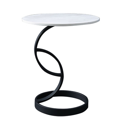 Brescia Marble Side Table 16.53''D