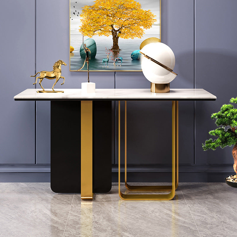 Faenza White Slate Console Table 47.24&