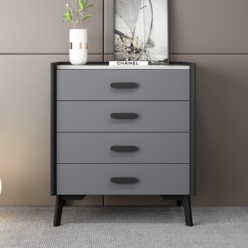 Como Modern Slate Drawer 23.62"D