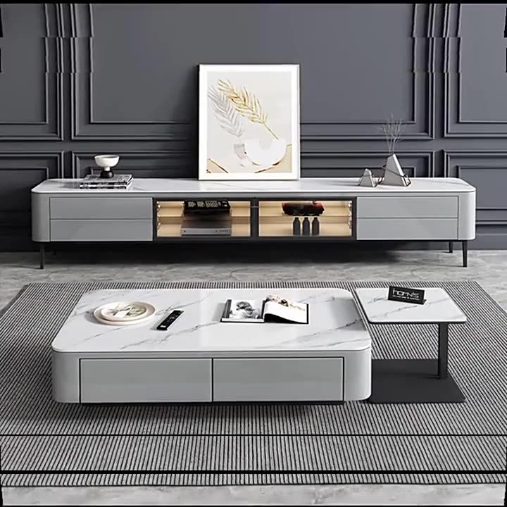Brescia Slate Coffee Tables 51.18"D
