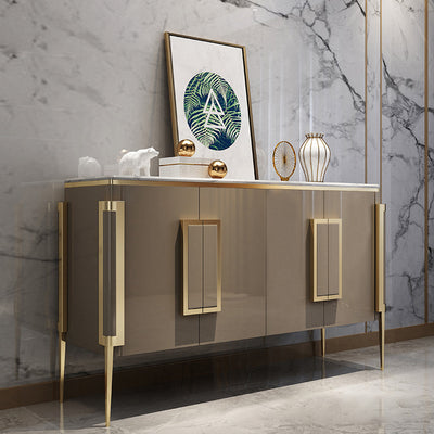 Elba Stainless Steel Sideboard 59.06"D