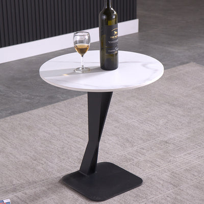 Brescia Slate Side Table 19.68''D