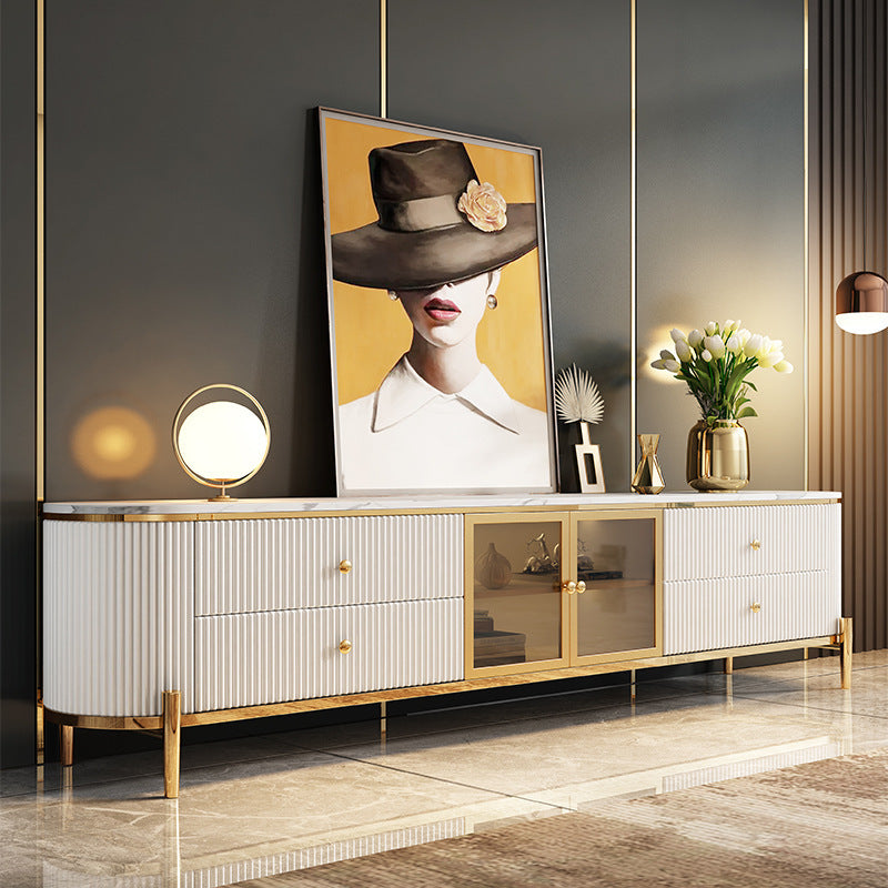 Enna Marble TV Stand 78.74"D
