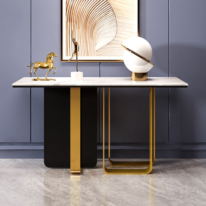 Faenza White Slate Console Table 47.24&