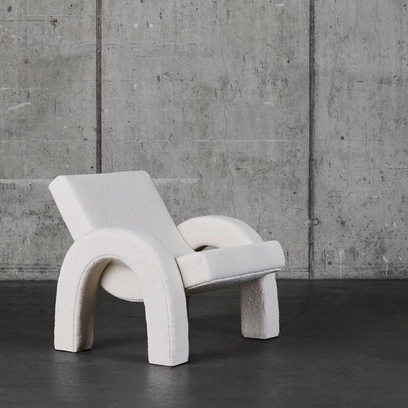 Palerm White Balcony Lounge Chair 33.07&