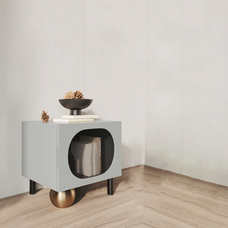Imperia Modern Bedside Table 19.68"D