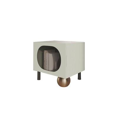 Imperia Modern Bedside Table 19.68"D