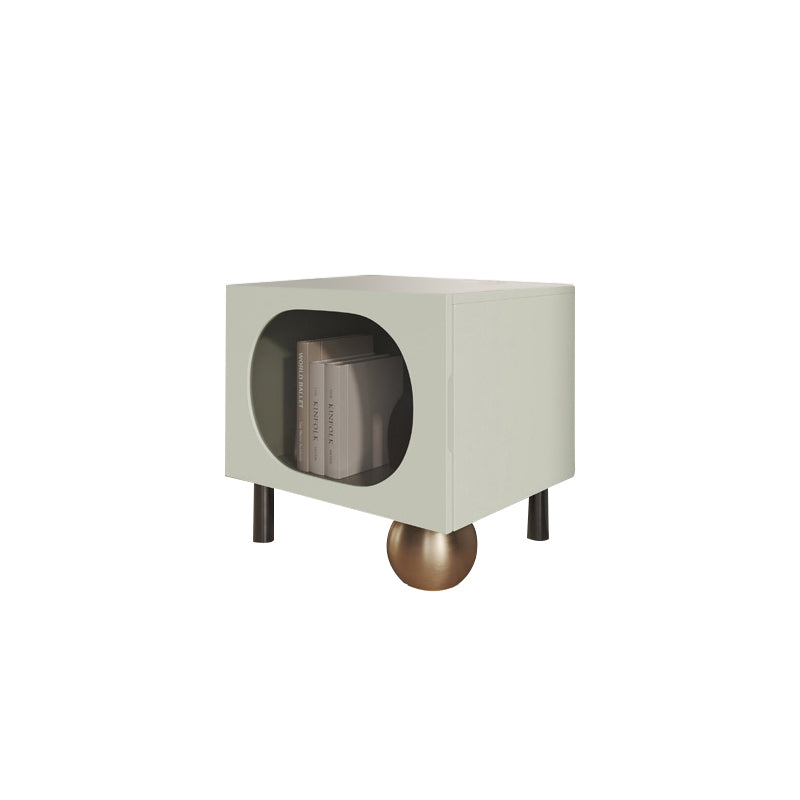 Imperia Modern Bedside Table 19.68"D
