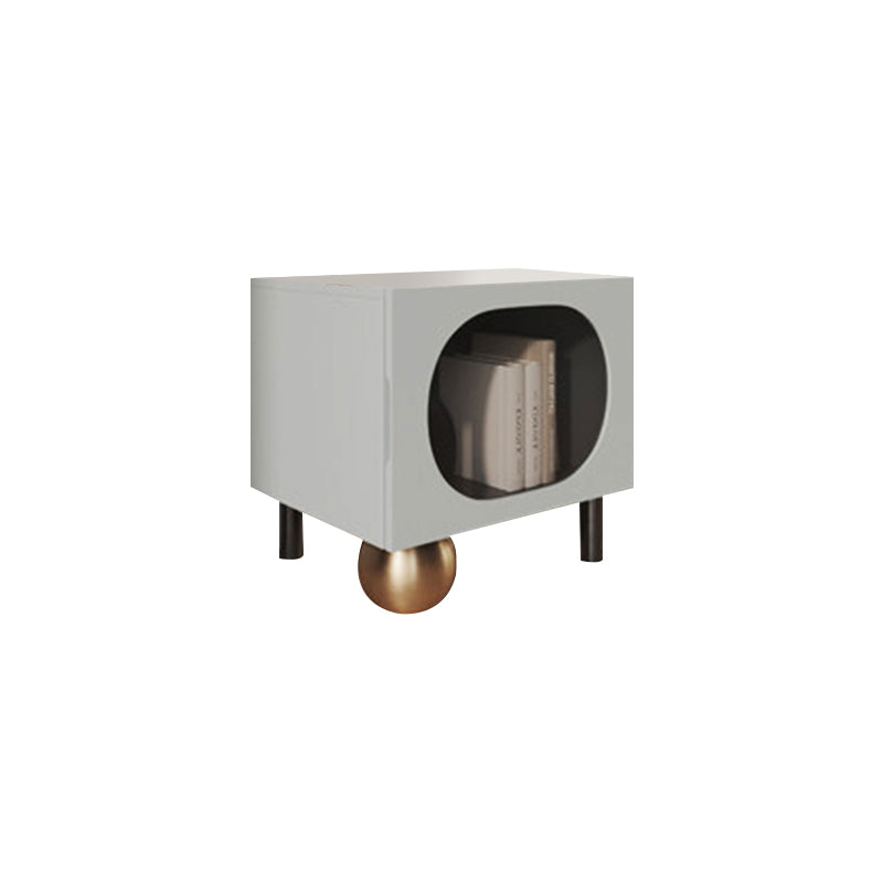 Imperia Modern Bedside Table 19.68"D