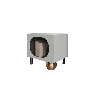 Imperia Modern Bedside Table 19.68"D