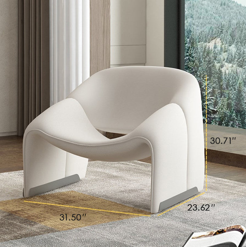 Palerm Lounge Chair with Armrest 31.50"D