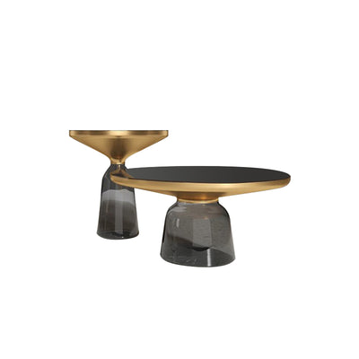 Elba Slate Coffee Table 19.69"D+29.53"D