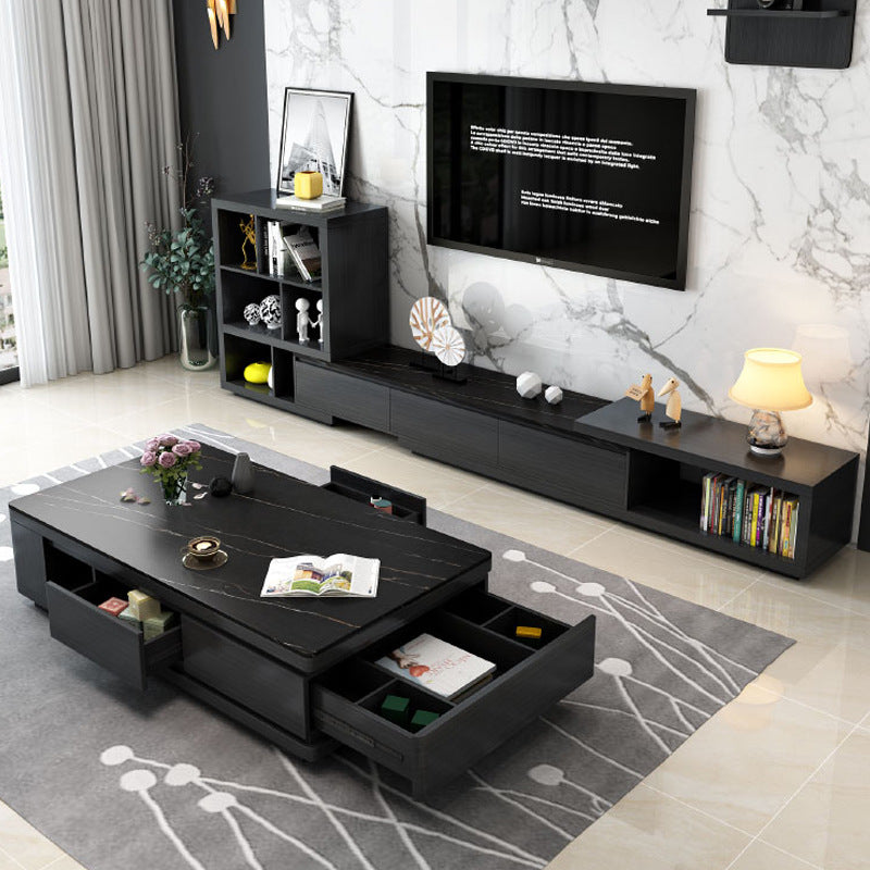 Lazio Solid Wood Living Room Sets 70.87"D+59.06"D
