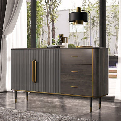 Pistoia Grey Solid Wood Dresser 47.24"D