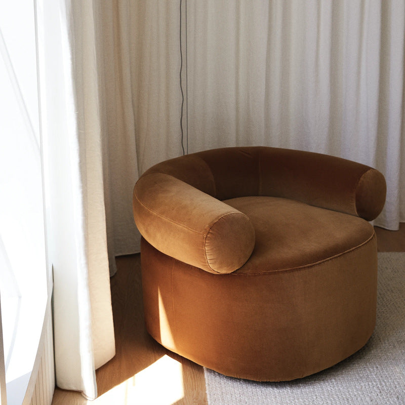 Naples Corduroy Pouf 33.46"D