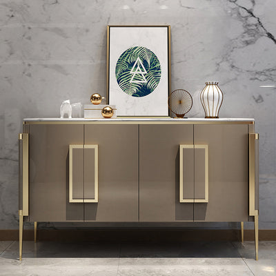 Elba Stainless Steel Sideboard 59.06"D