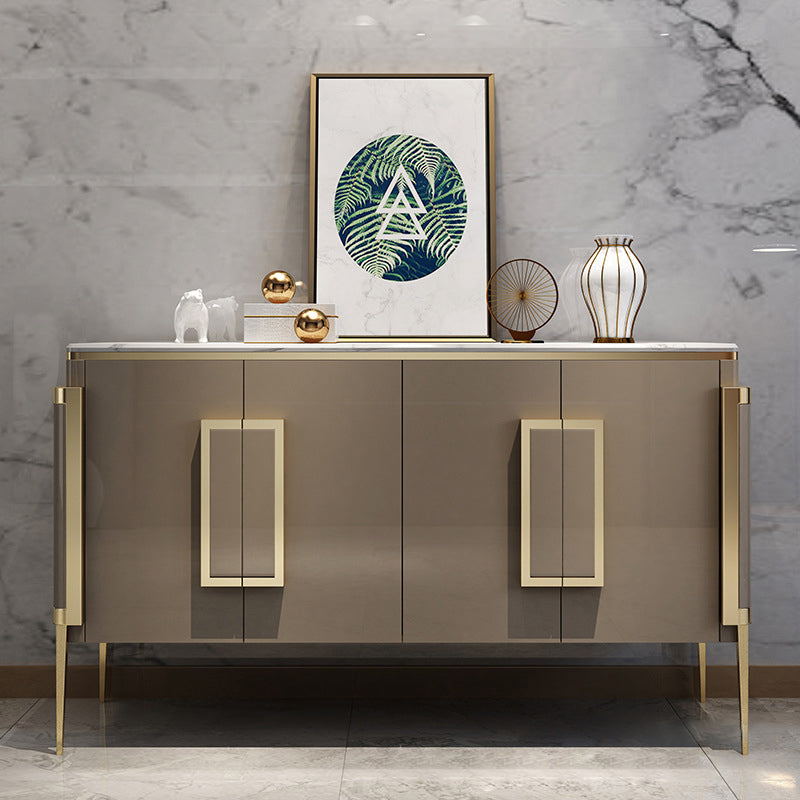 Elba Stainless Steel Sideboard 59.06"D