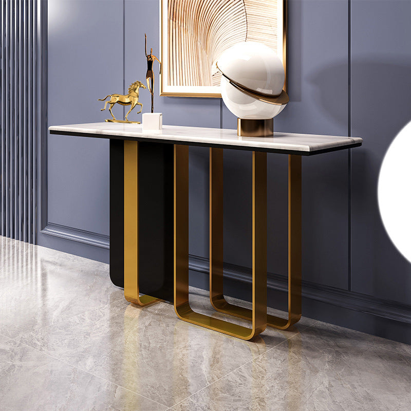 Faenza White Slate Console Table 47.24&