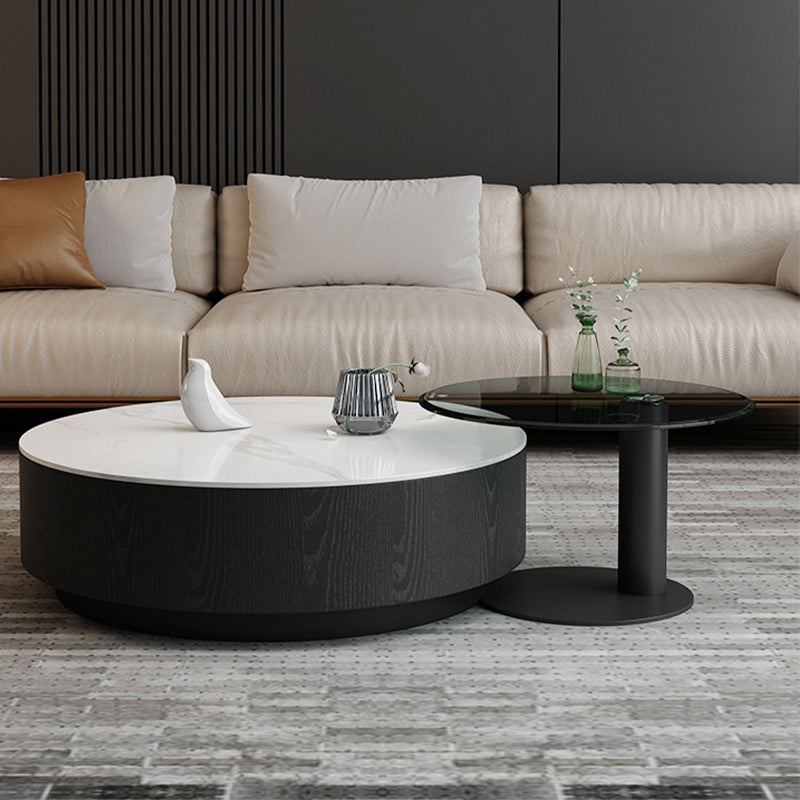 Segrate Slate Coffee Table 21.65"D+27.55"D