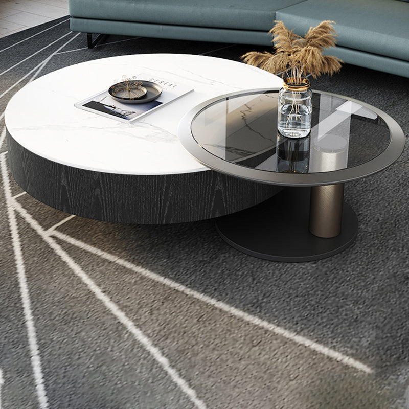 Segrate Slate Coffee Table 21.65"D+27.55"D