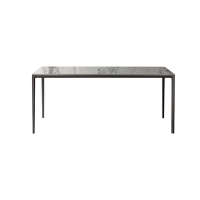 Dueville White Slate Dining Table 55.12"D