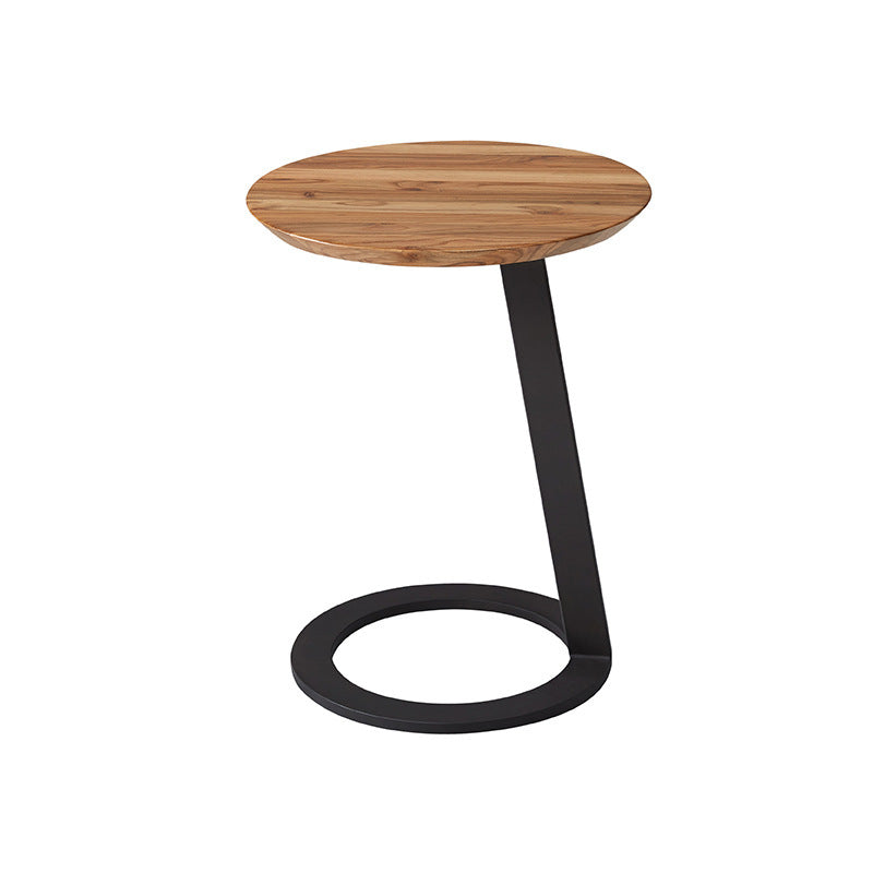 Board Wood Side Table 17.71"D