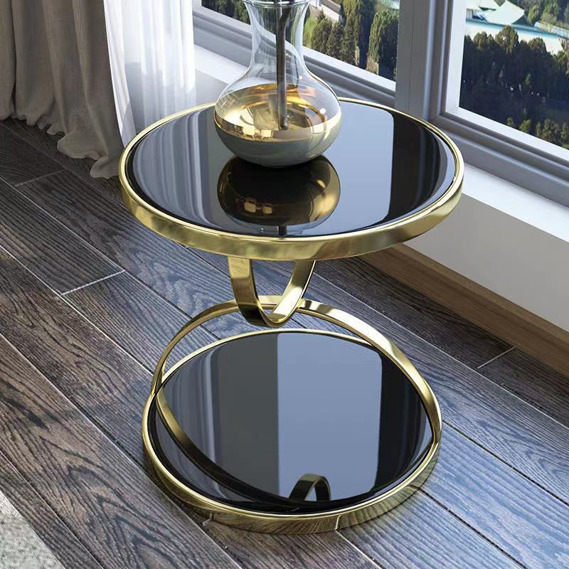 Elba Steel Coffee Table 19.69"D