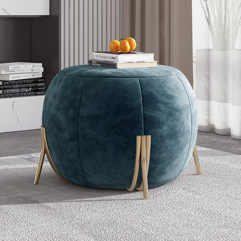 Naples Blue Corduroy Velvet Chair 34.82"D