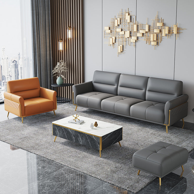 Palau Cowhide Leather Sofa 84&