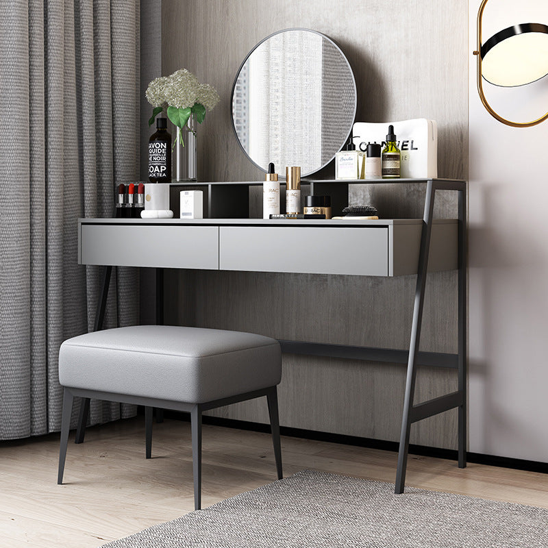 Alghero Orange MDF Makeup Vanities 47.24"D+16.53"D