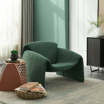 Capri Leather Lounge Chair 37.01''D